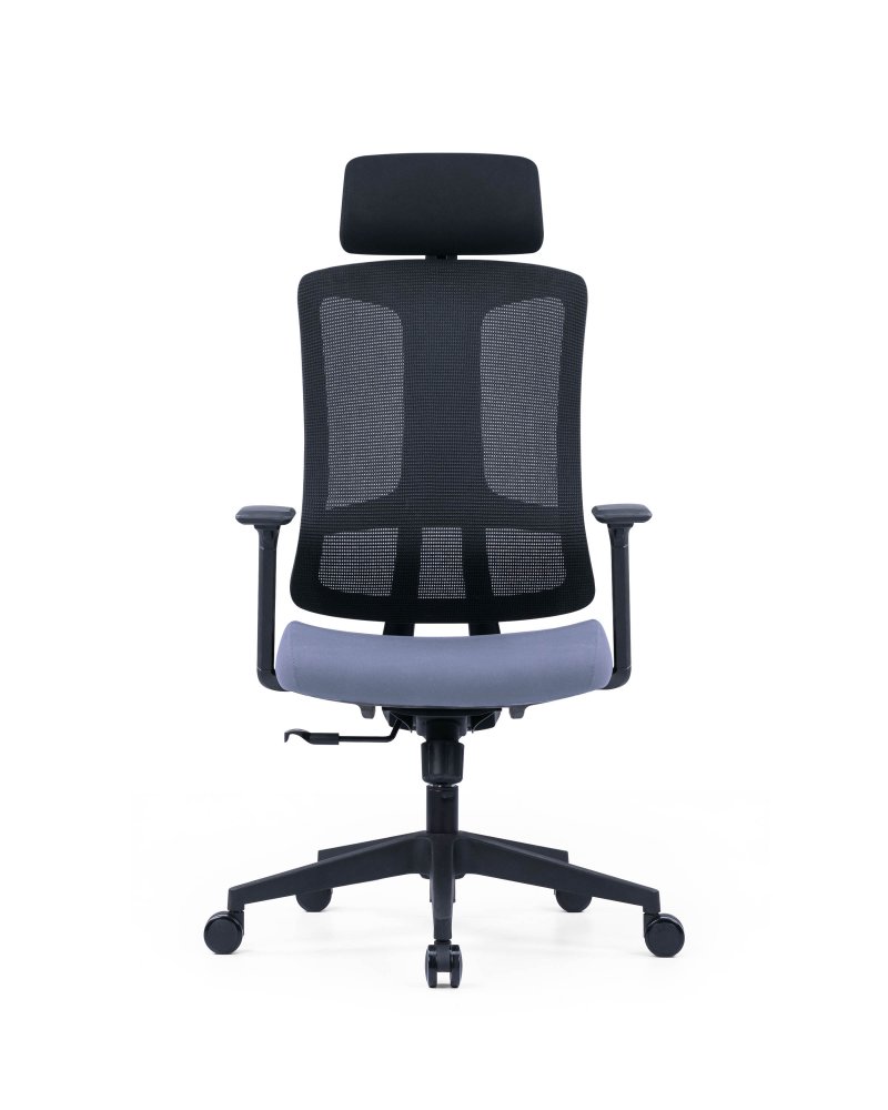 Kancelářská ergonomická židle SLIDE — více barev Černá (obrázek 14)