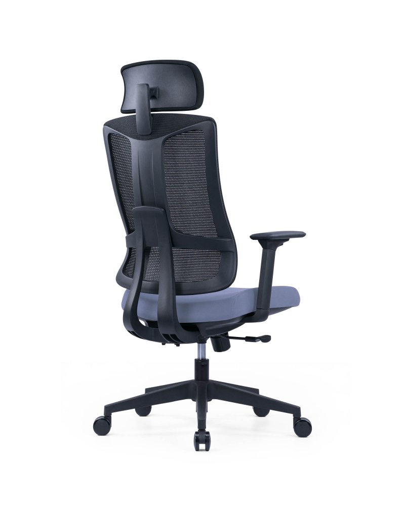 Kancelářská ergonomická židle SLIDE — více barev Černá (obrázek 17)