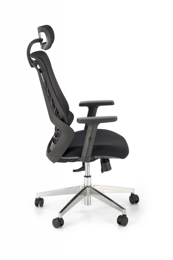 Kancelářská ergonomická židle GERONIMO — síť, černá Halmar (obrázek 10)