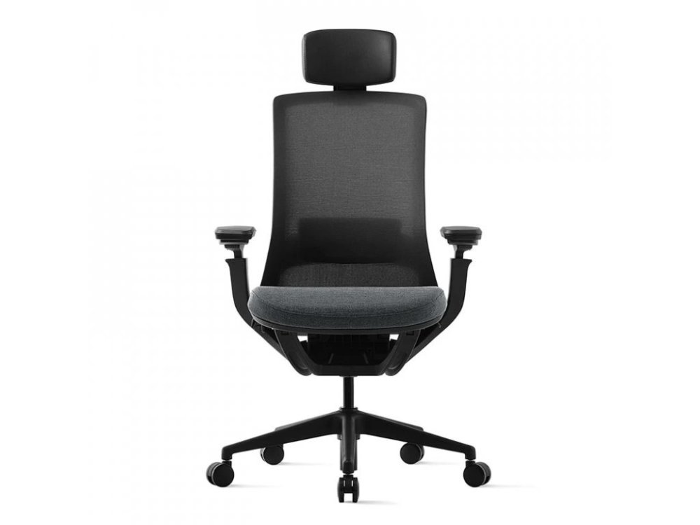 Kancelářská ergonomická židle ROLY BLACK - síťovina, více barev Červená (obrázek 9)