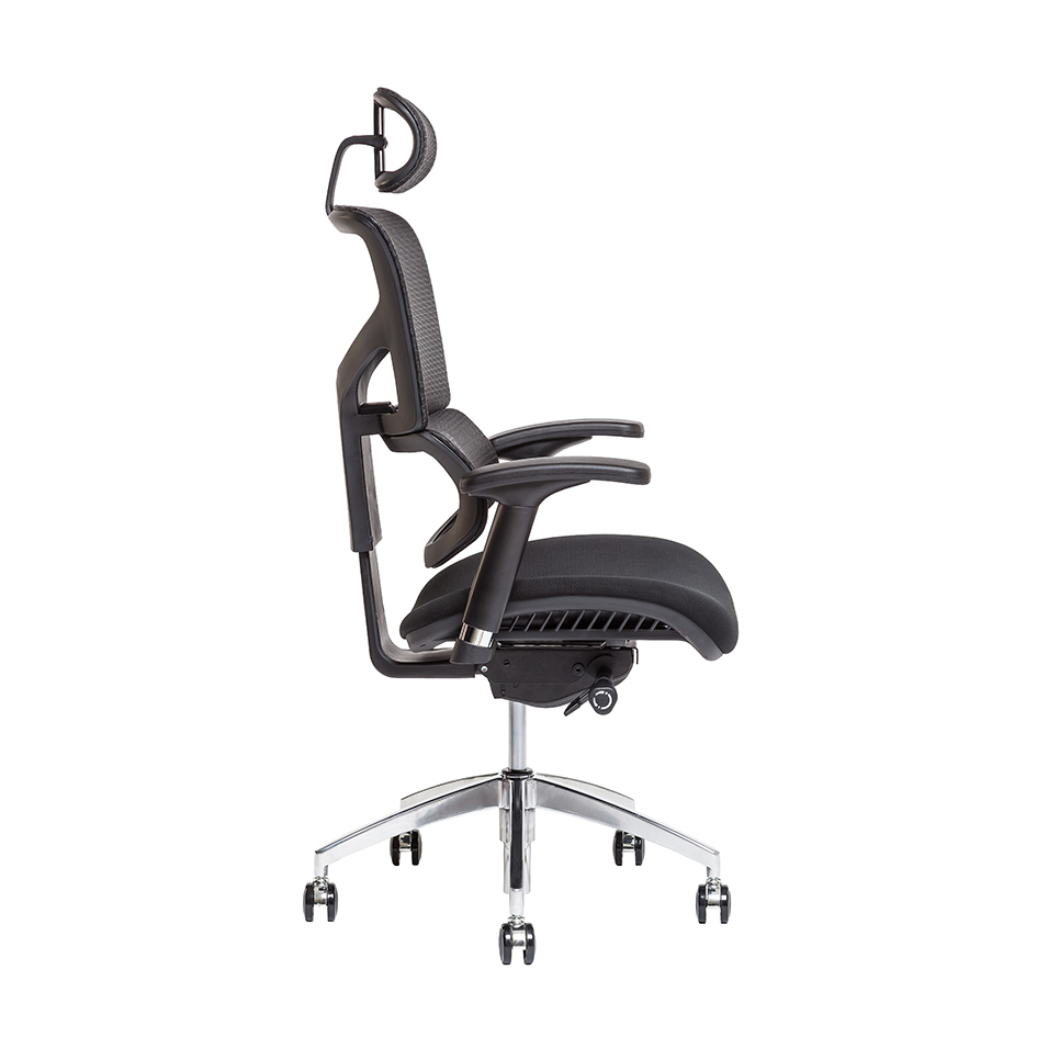 Kancelářská ergonomická židle MEROPE SP — více barev, nosnost 135 kg Černá (obrázek 9)