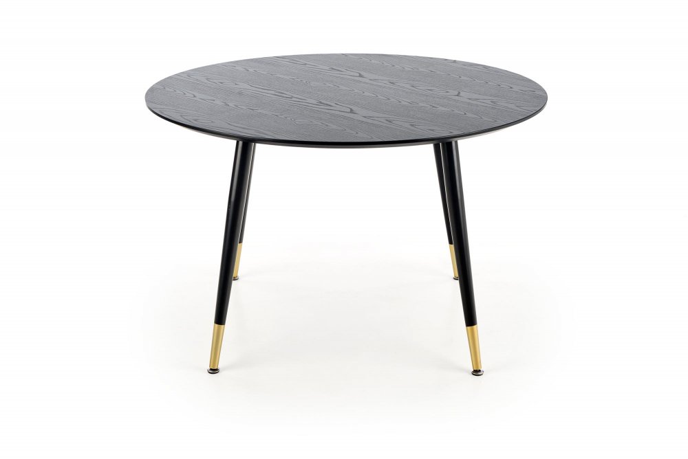 Jídelní kulatý stůl EMBOS — průměr 120 cm, černá Halmar (obrázek 14)