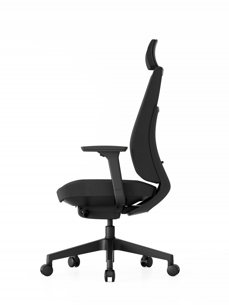 Kancelářská ergonomická židle K50 — černá, více barev Modrá (obrázek 16)