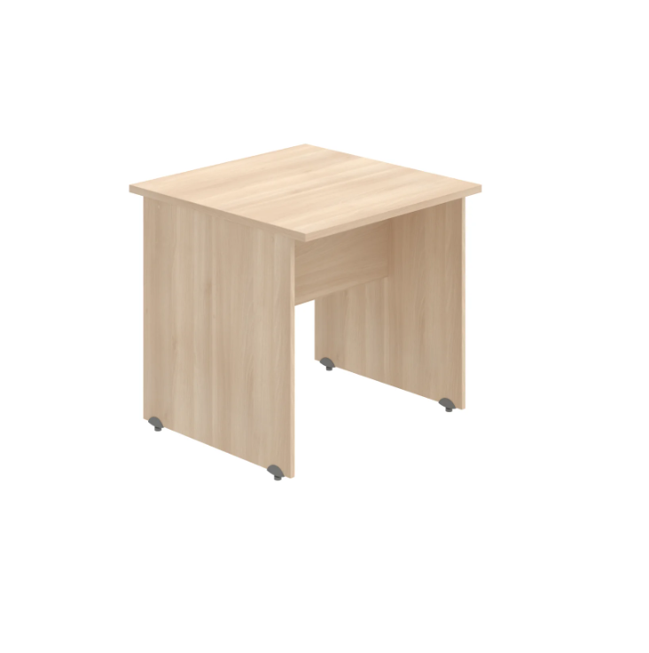 Levně Jednací stůl GJ 800 – rovný, 80 cm, Hobis Akát Akát