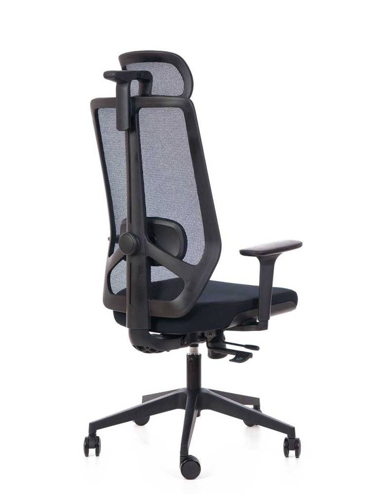 Ergonomická kancelářská židle GRENY černá (obrázek 3)