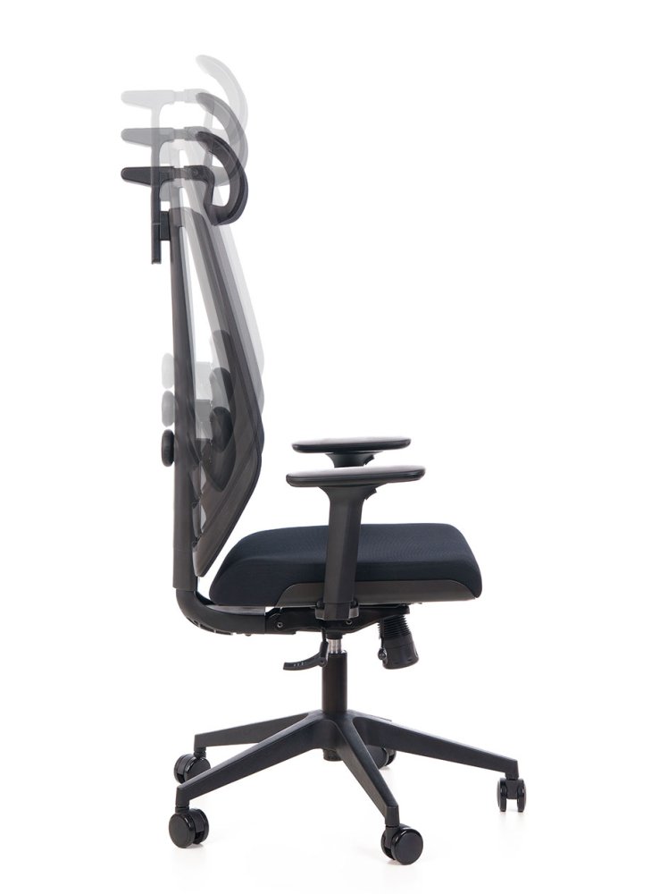Ergonomická kancelářská židle GRENY černá (obrázek 11)