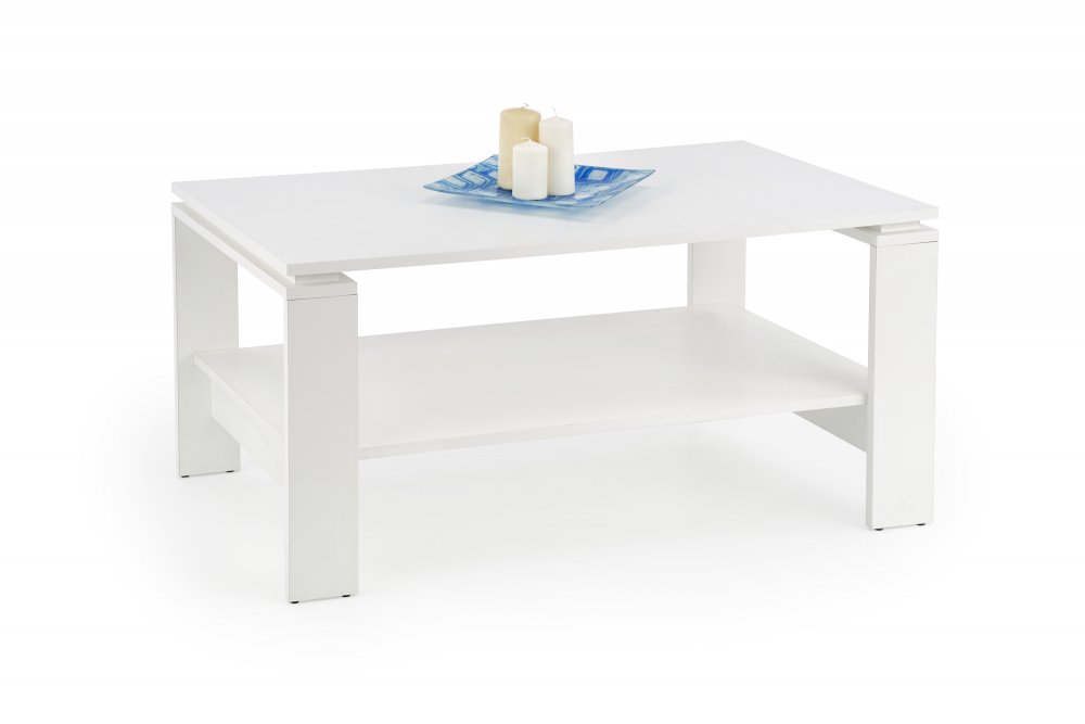 Konferenční stolek ANDREA – MDF, více barev Bílý