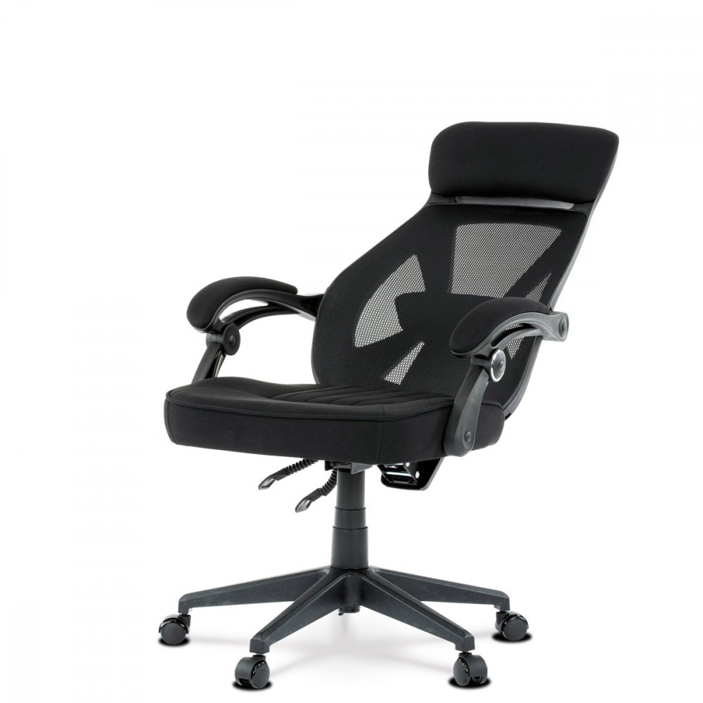 Kancelářská ergonomická židle FOREX – látka, síť, černá Autronic (obrázek 6)