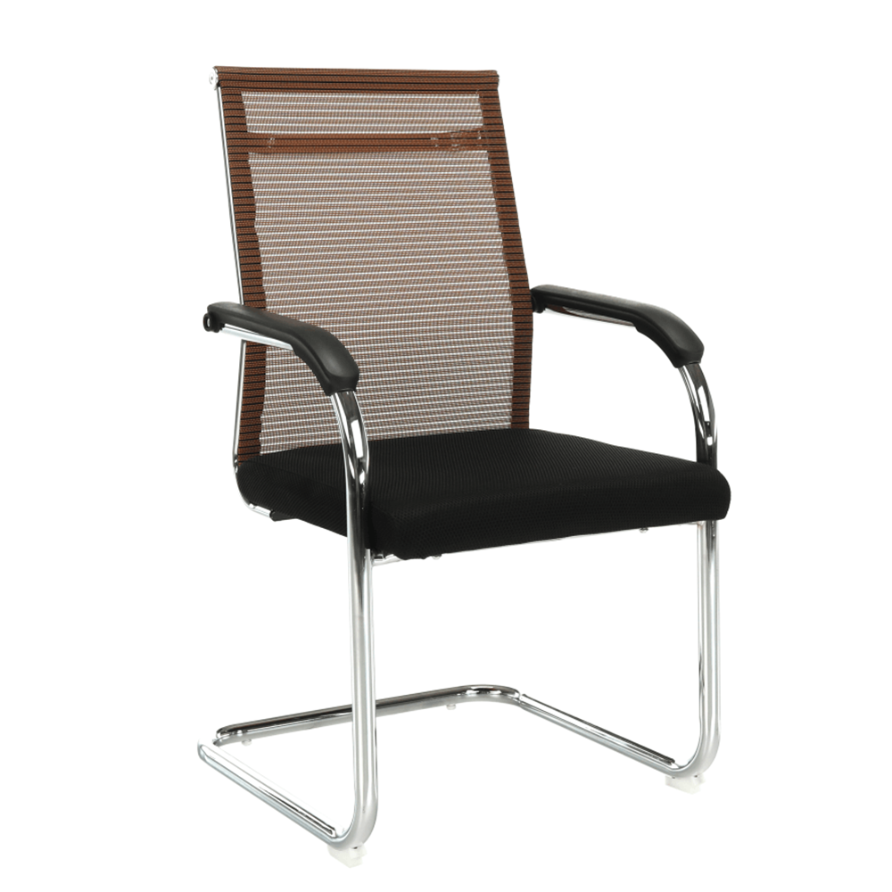 Konferenční židle ESIN — síť / látka, více barev Hnědá/černá