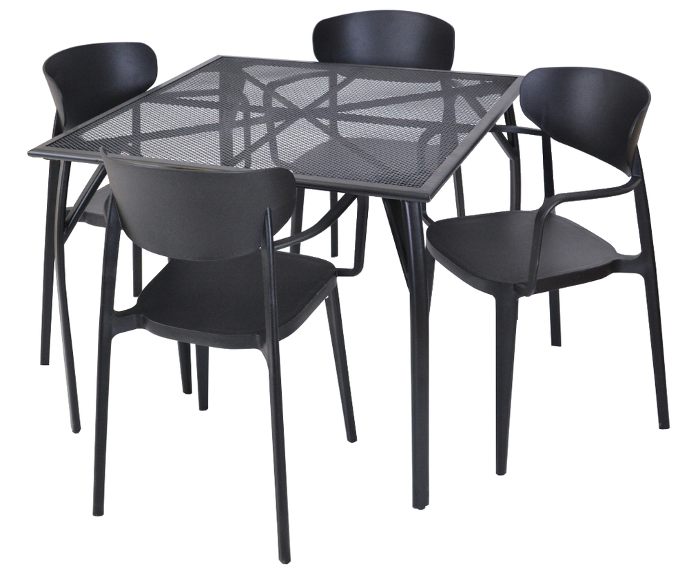 Křeslo MARE ARMCHAIR - černá (obrázek 3)