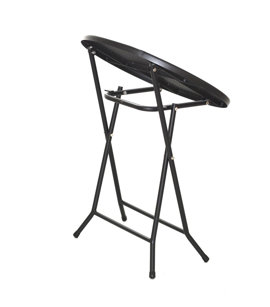 Skládací stůl HOBART — průměr 60 cm, kov (obrázek 3)