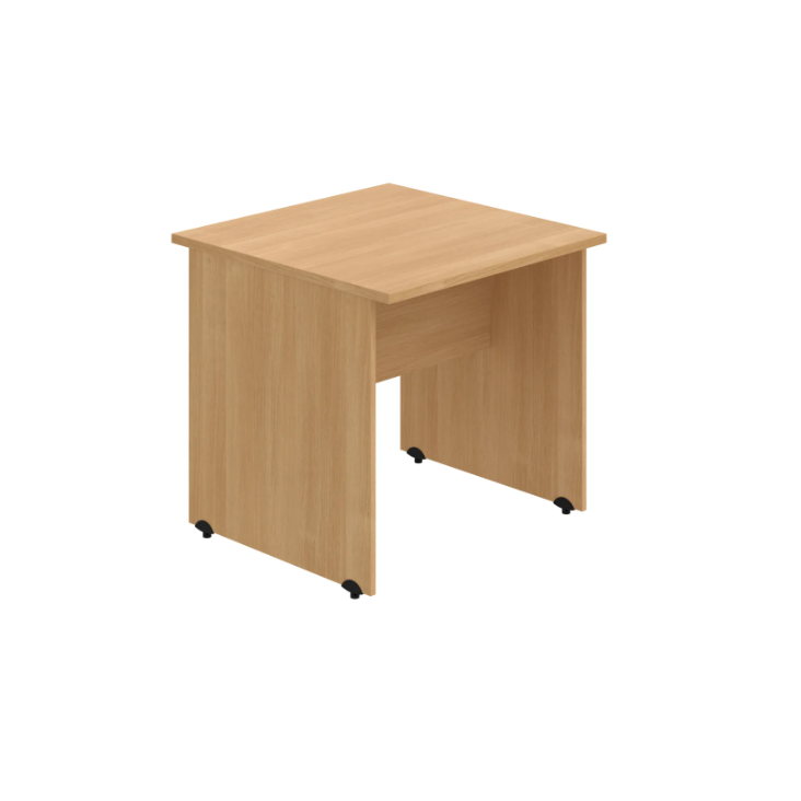 Levně Jednací stůl GJ 800 – rovný, 80 cm, Hobis Dub Dub