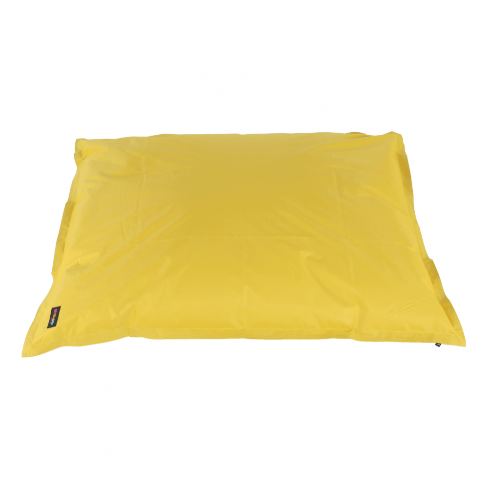 Sedací polštář GETAF — 140×180, látka, více barev Žlutá