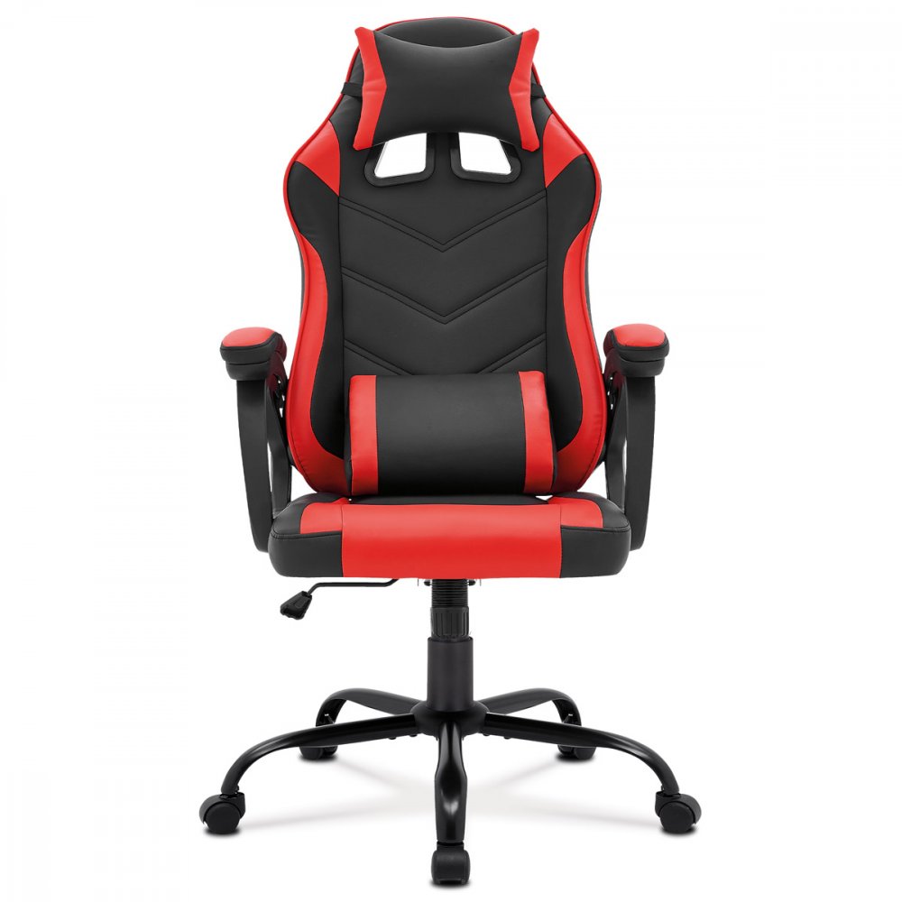 Herní židle RACER PRO – ekokůže, červená/černá Autronic (obrázek 4)