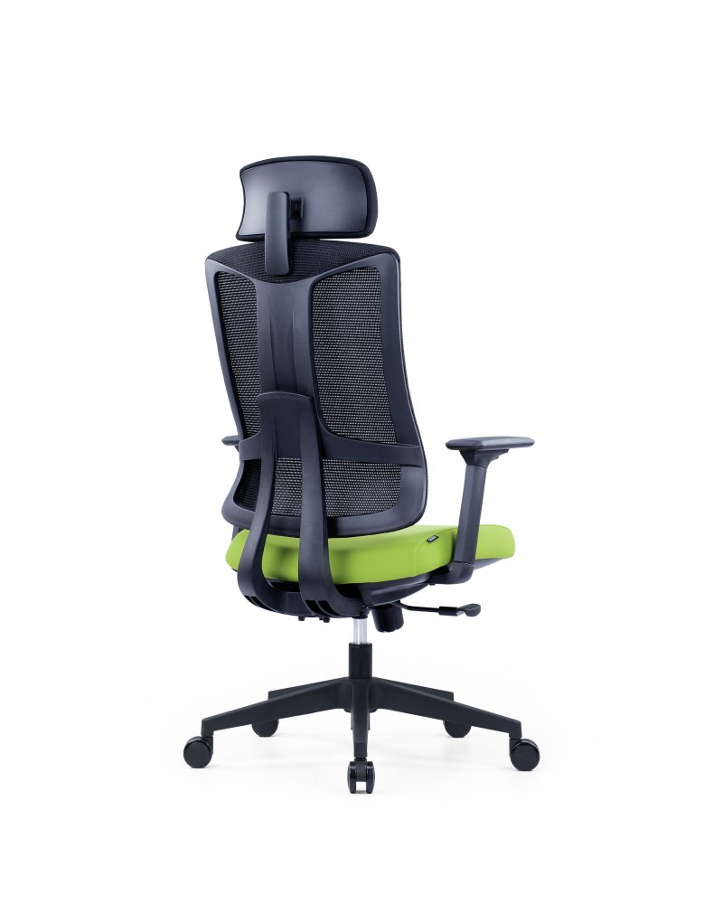 Kancelářská ergonomická židle SLIDE — více barev Černá (obrázek 22)
