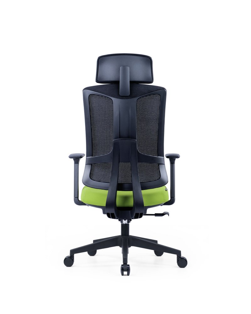 Kancelářská ergonomická židle SLIDE — více barev Černá (obrázek 23)