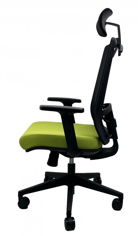 Kancelářská ergonomická židle DVIS — více barev Černá (obrázek 13)