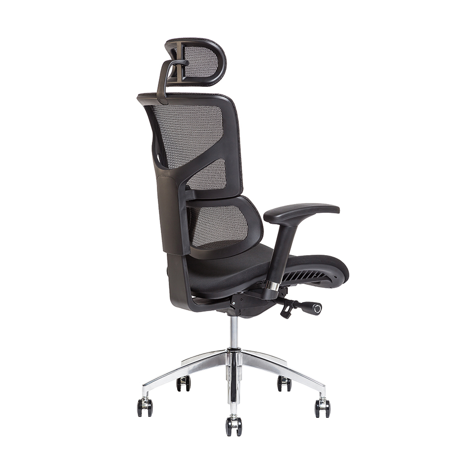 Kancelářská ergonomická židle MEROPE SP — více barev, nosnost 135 kg Černá (obrázek 10)