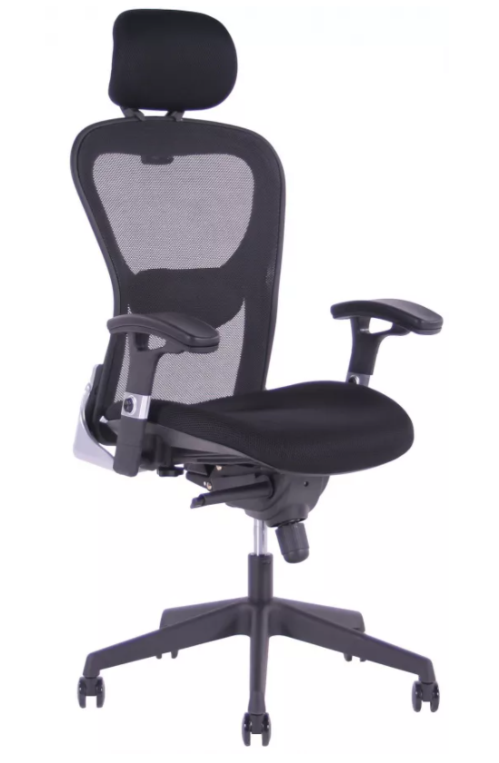 Kancelářská ergonomická židle Sego PADY — více barev, nosnost 130 kg Černá