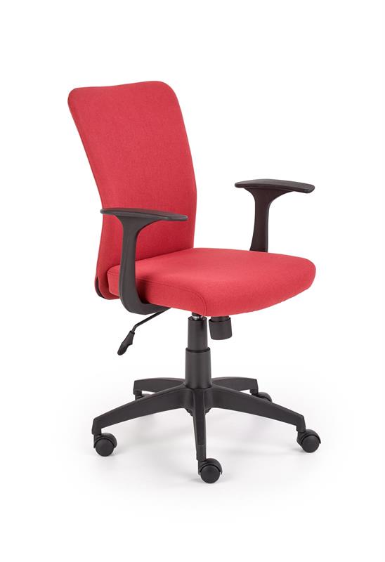 Kancelářská otočná židle NODY – látka, více barev Červená