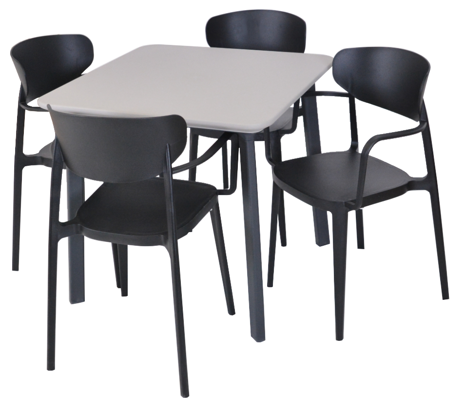Křeslo MARE ARMCHAIR - černá (obrázek 5)