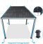 Bioklimatická pergola INTRO PLUS 4x3 m, hliník - do stěny