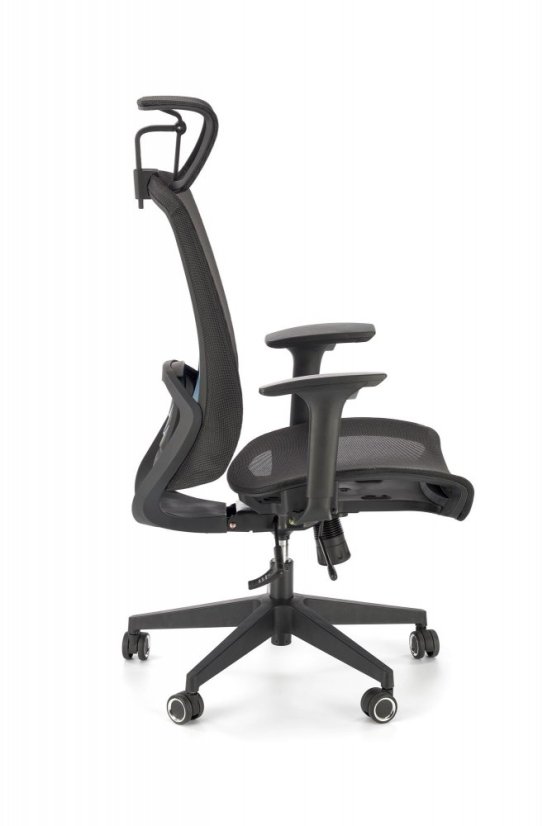 Kancelárska ergonomická stolička GOLIAT — sieť, čierna
