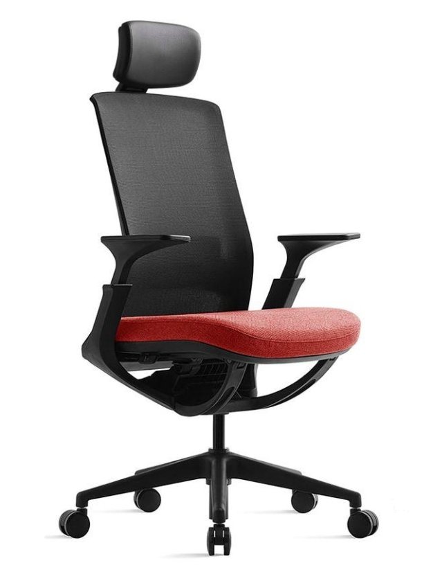 Kancelárska ergonomická stolička ROLY BLACK – sieťovina, viac farieb - Varianty stoličky ROLY: Svetlomodrá