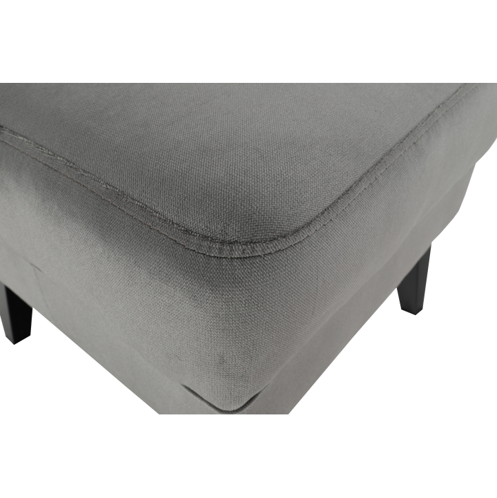 Taburet RODEZA — viac farieb - Farebné prevedenie RODEZA: Šedá / čierne nohy