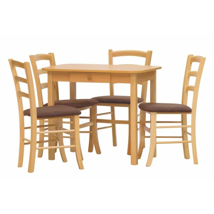 Jídelní dřevěný stůl PICCOLO — 90x65cm, více barev Stima