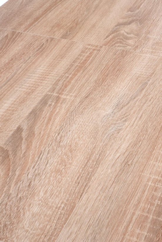 Jídelní rozkládací stůl GINO — 100x60 (+38cm), dub sonoma
