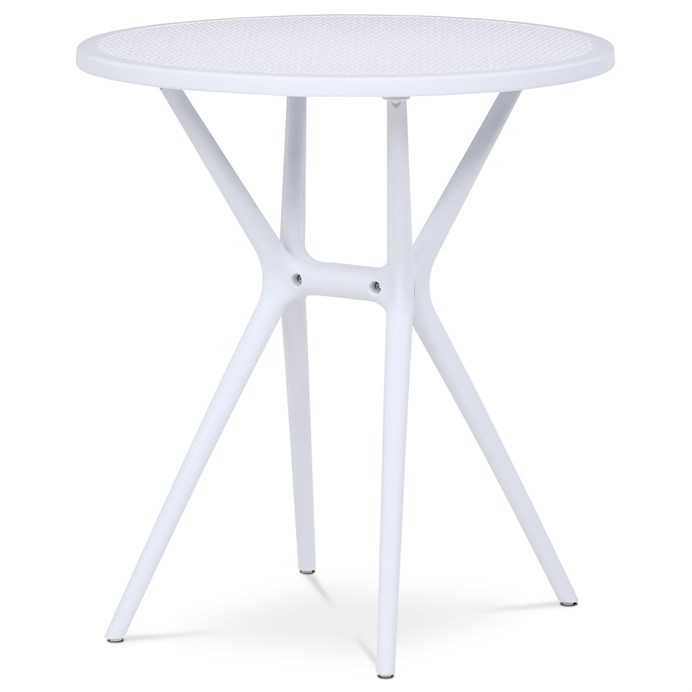 Jedálenský stôl CLARITY – biely plast