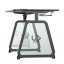 Herní stůl UTRADESK BOOSTER - 136 cm, podsvícený, černý