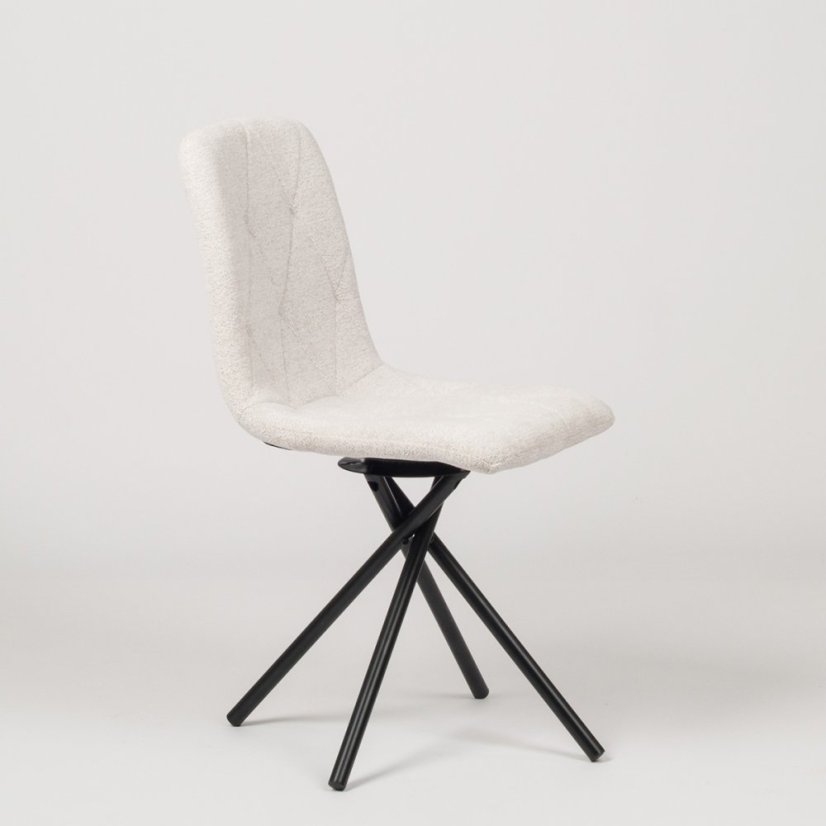 Otočná jídelní židle LUNA - celočalouněný design Stima