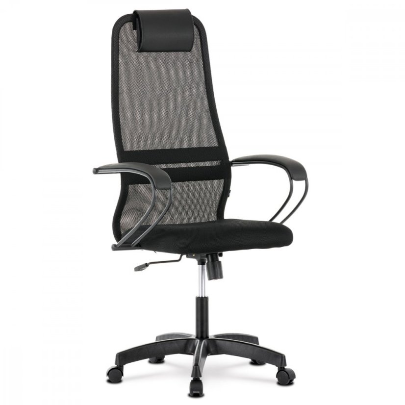 Kancelářské křeslo SWEET – látka, síť, černá Autronic