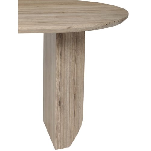 Jídelní stůl SORETO — 200x100x77 cm, MDF, dekor dub/ ořech