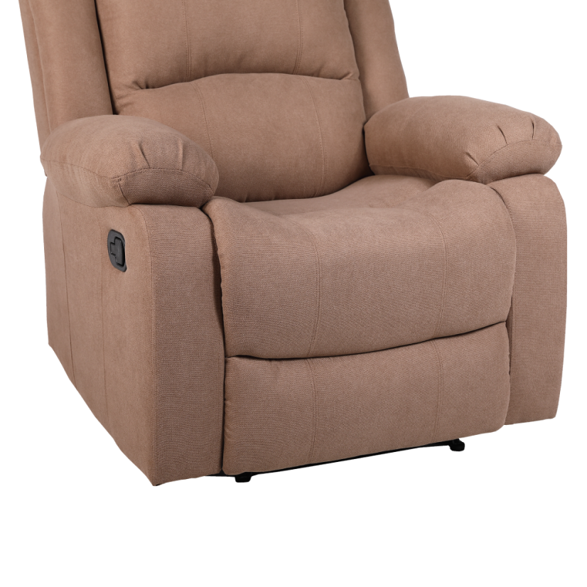 Relaxační polohovací křeslo ASKOY NEW – Hnědá Kondela