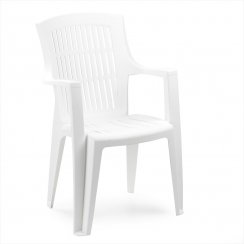 Zahradní židle KARA — plast, více barev