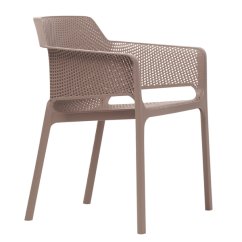 Křesílko NET – odolné polypropylenové designové křesílko pro venkovní použití, více barev Stima