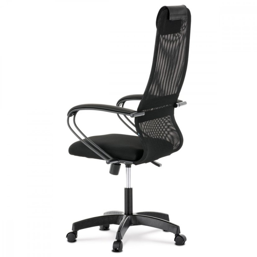 Kancelářské křeslo SWEET – látka, síť, černá Autronic