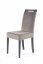 Jedálenská stolička CLARION – masív, látka, viac farieb - CLARION: dub medový / sivá