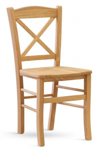 Dřevěná jídelní židle Stima CLAYTON MASIV – dub, nosnost 130 kg