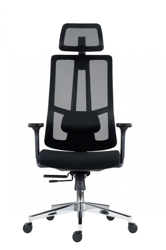 Kancelárska ergonomická stolička RUBEN - čierna, nosnosť 150 kg