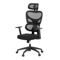 Pracovní set CAMPUS – elektricky výškově nastavitelný stůl ELEVATE + ergonomická kancelářská židle LEVI II černá