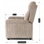 Kreslo SPENCER Manšestrové Béžové –