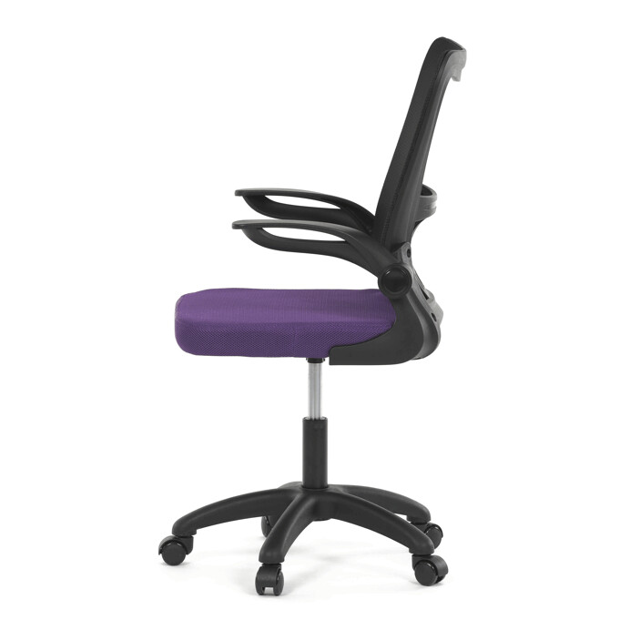 Dětská židle NINA – fialová síťovina, houpací mechanismus Autronic