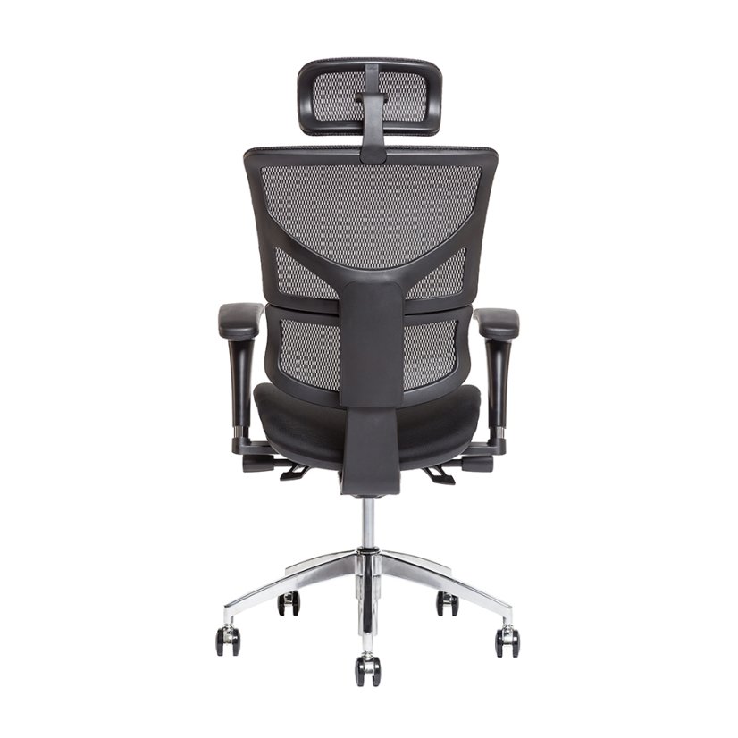 Kancelárska ergonomická stolička MEROPE SP — viac farieb, nosnosť 135 kg - Čalúnenie MEROPE SP: Modrá
