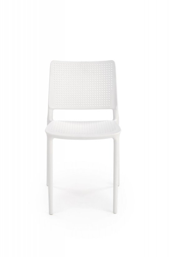 Plastová židle TOAD — bílá Halmar