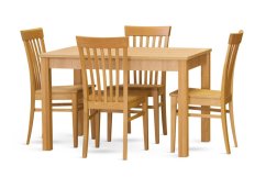 Jídelní stůl CASA Mia – přírodní dub, pevný nebo rozkládací, různé rozměry Stima