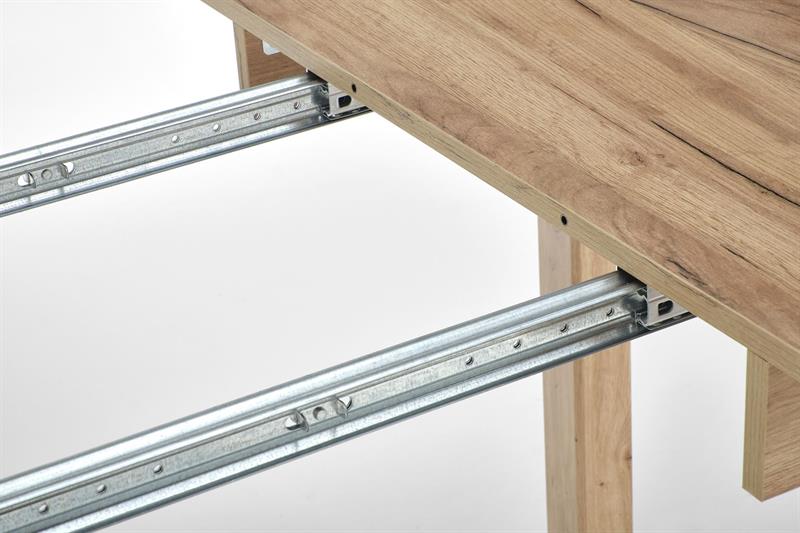 Jídelní rozkládací stůl RINGO — dekor řemeslný dub Halmar